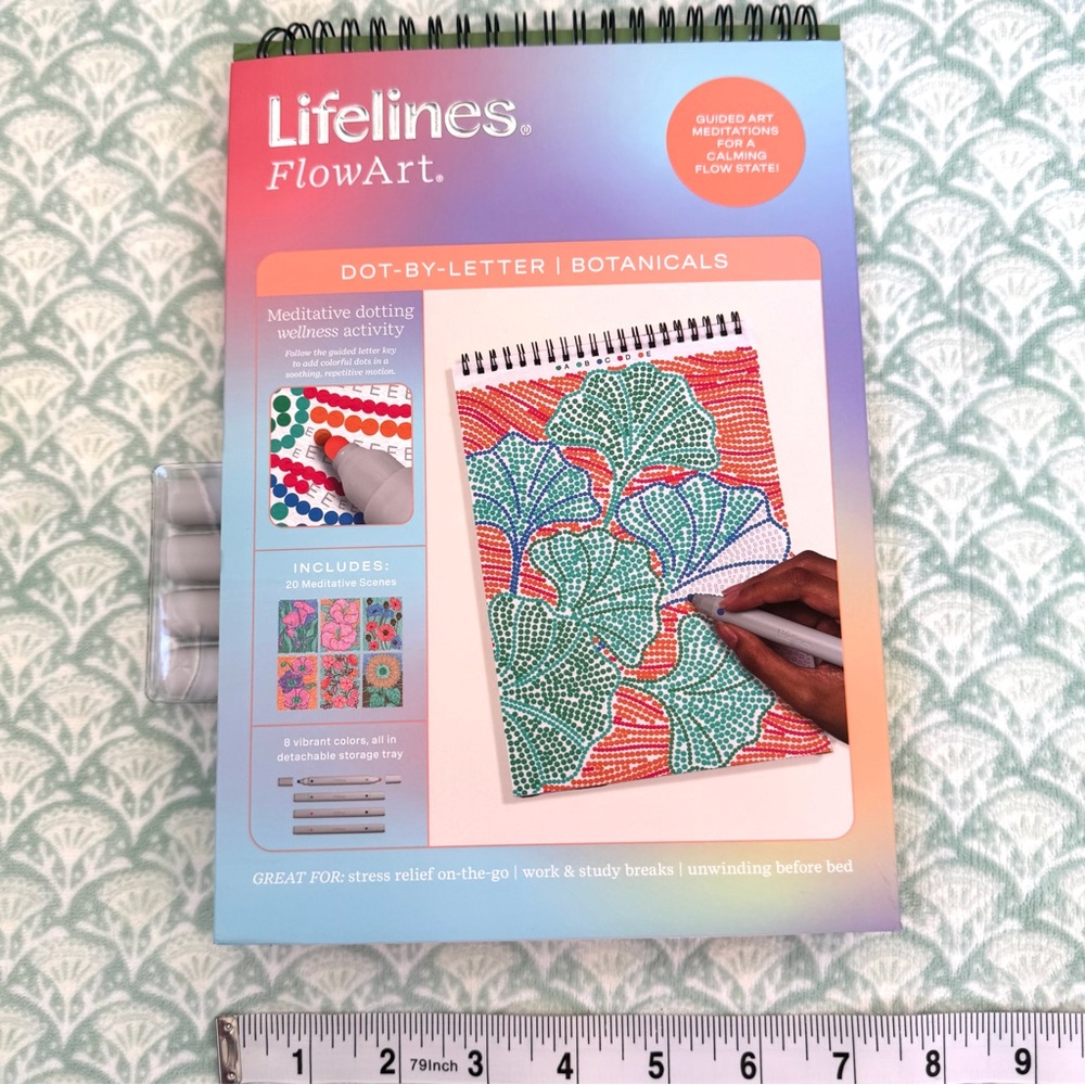 New Dot Art Kit. Includes Drawing Pad, Markers, and Instructions. FlowArt. - Picture 11 of 14